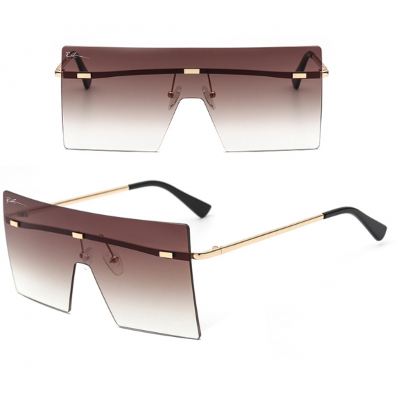 “Rare Air” (Gold) High Fashion Sunglasses