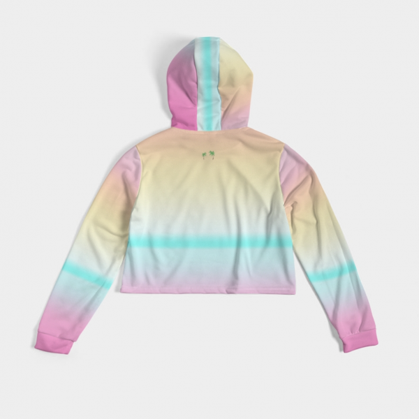 “MIAMI MODEST” – WOMEN’S CROPPED HOODIE