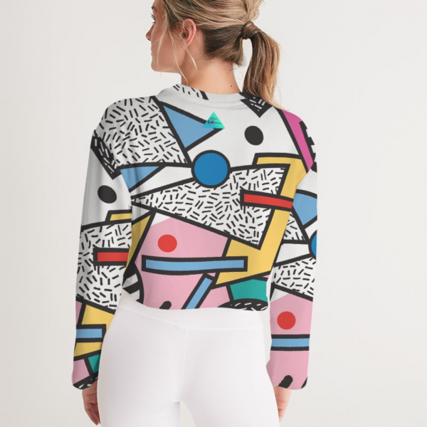 “SAVED BY THE 90’S” WOMEN’S CROPPED SWEATSHIRT