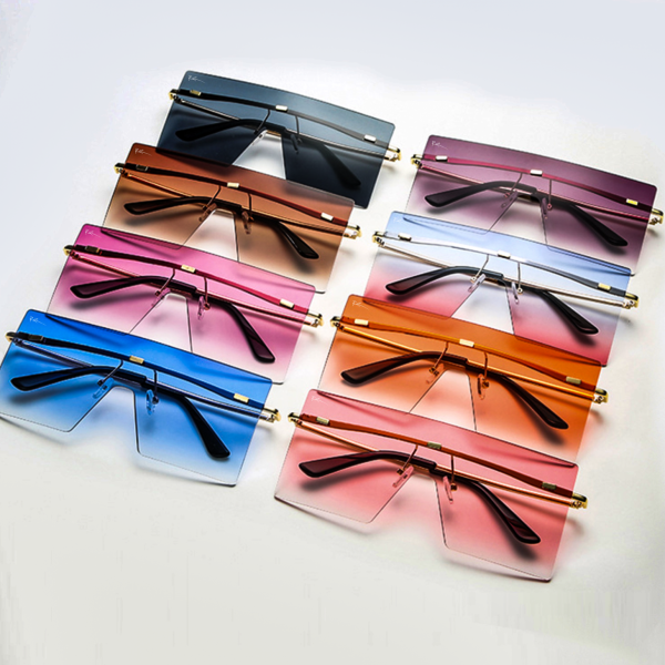 “Rare Air” (Silver Mirror) High Fashion Sunglasses