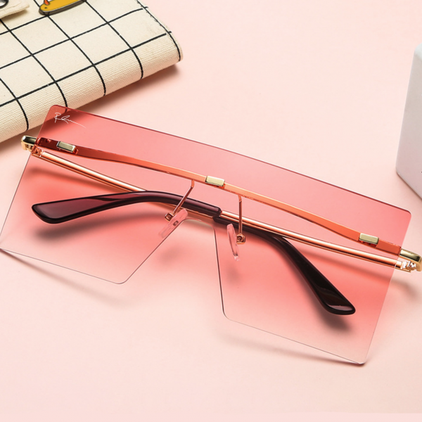 “Rare Air” (Rose Pink) High Fashion Sunglasses